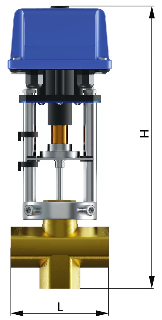 ВЭП ВКТР муфтовый клапан